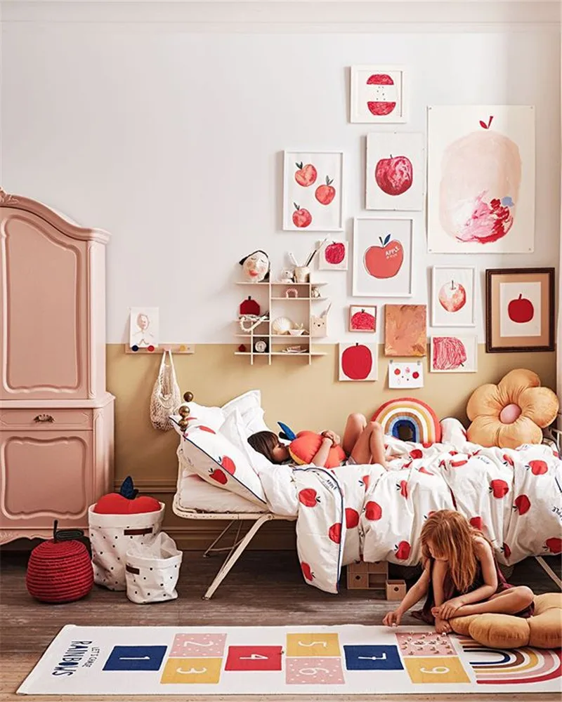 Новый Радужный коврик INS с воспоминаниями детства для ползания детских игр