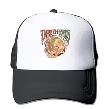 Грязные головы логотип Регулируемый логотип музыкальной группы Дальнобойщик шляпа бейсбольная Кепка Сетка Черная кепка для подростков и взрослых