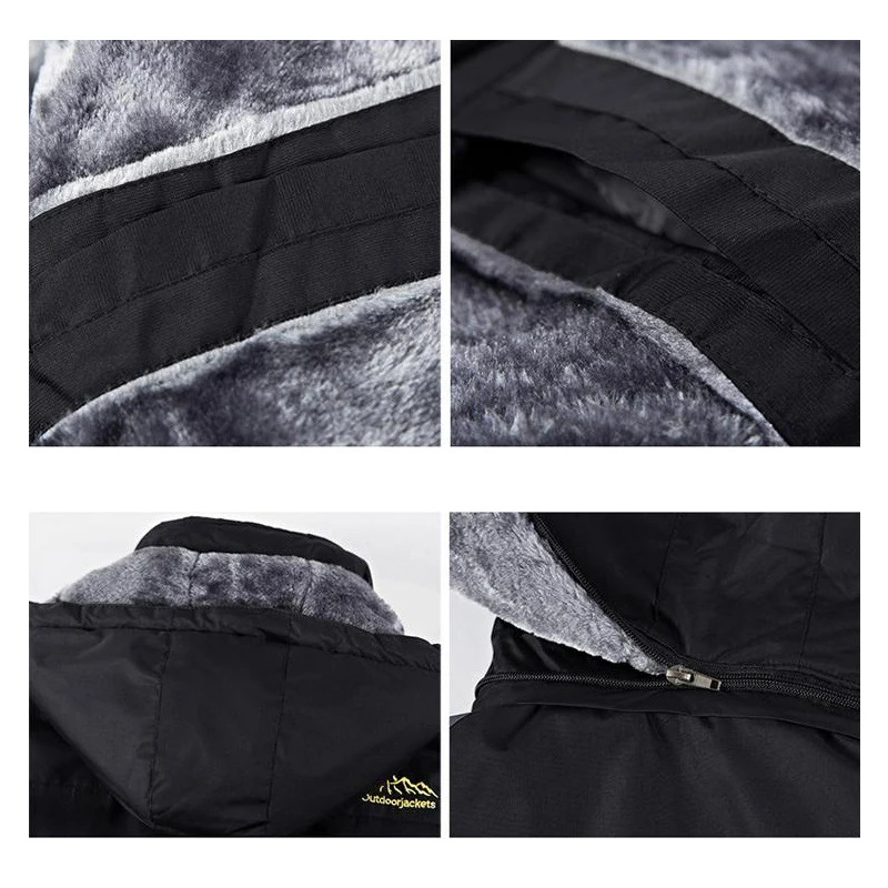 Зимняя мужская куртка 8XL 9XL плюс бархатная теплая парка пальто мужские куртки толстые ветрозащитные мужские куртки с капюшоном мужская верхняя одежда пальто