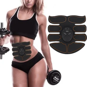 

Abdominal Muscle Exerciser Trainer Smart ABS Stimulator Fitness Gym Sticker Pad Slim Massager Popular