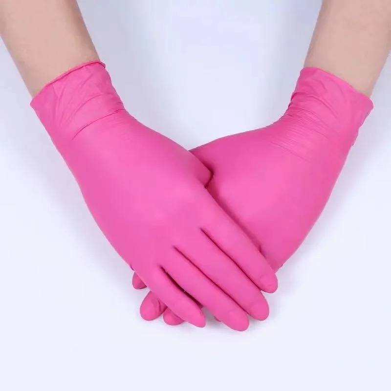 LOT DE 100 GANTS SACHET PLASTIQUE JETABLE POUR CUISINE JARDIN -PAS