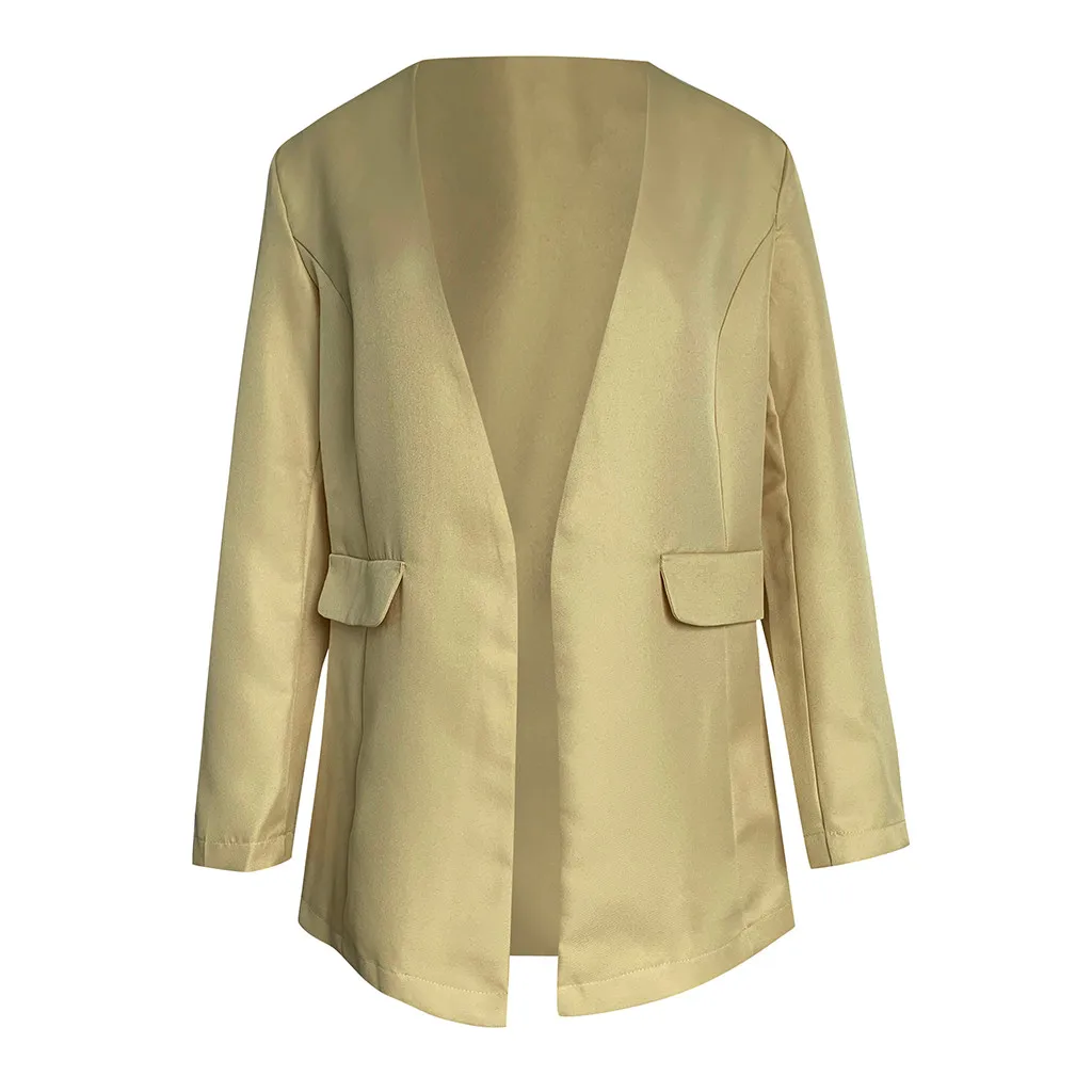 Одиночное длинное женское пальто, куртка, весна-осень, тонкое элегантное пальто, Офисная Женская верхняя одежда, пальто, женская одежда za veste 10
