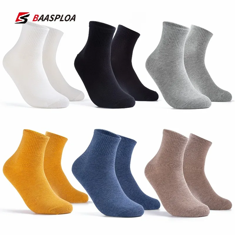 Running Socks Baasploa Women's Running Socks Anti-slip Breathable Cycling Outdoor Fitness Basketball Sport Trekking