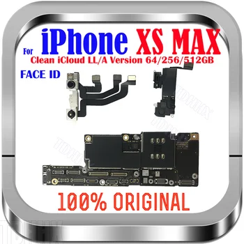 

Good Tested Original For iPhone XS Max motherboard with/ NO Face ID Unlock Board For iPhone XS Max logic board with full chips