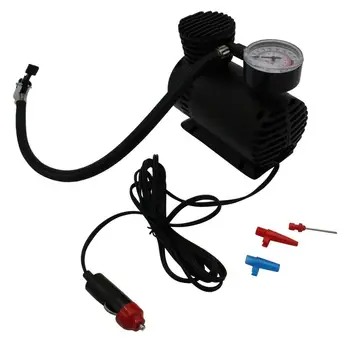 

12V Portable Mini Air Compressor 300 Psi Car Van Bike Tyre Inflator Cigarette Car Air Pump Auto Accessories