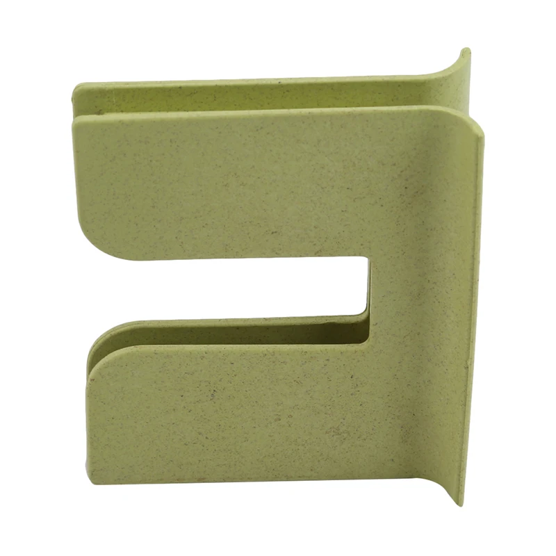 1pc Table Decorate Green Letter U Toothpick Storage Box Cotton Swab Box Dust toothpick Box Storage Organizer