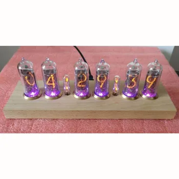 

Former Soviet Union IN14 glow tube / tube clock / glow clock digital electronic clock / clock / exquisite gift finished