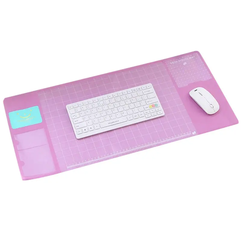 

Cute Multi-function Computer Mouse Pad Desk Pad PVC Waterproof Laptop Mice Pads OUJ99