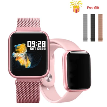 

P80 Smart Bracelet smart watch Fashion women Sports IP68 Waterproof Full Touch Heart Rate Fitness Tracker Smartwatch