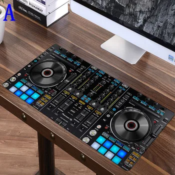 

60x30cm DJ hand drive Mouse Pad Large Speed Gamer Notbook Computer Gaming MousePad Rubber Locking Edge Laptop Desk Mat