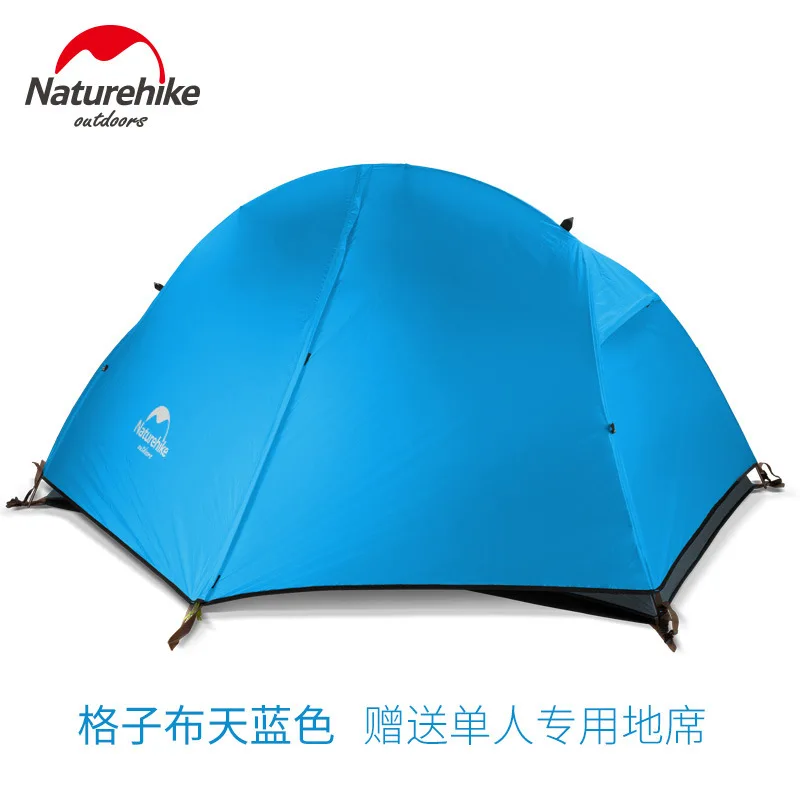Одноместный дорожный велосипедный рюкзак Naturehike Ультралегкая палатка 20D/210T для