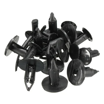 

10/20/40pcs 8mm Hole Car Fender Liner Fastener Clips Wheel Arch Mud Flap Push Retainers Fixed Clamps For Land Rover Discovery