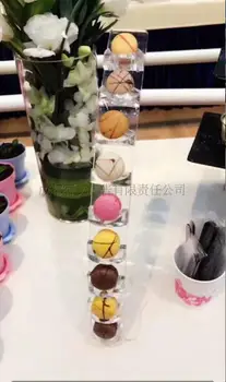 

Macaroon Display Rack Holder Birthday Party Wedding Decorations Macaron shelf Dessert table Buffet Display Cake Stand