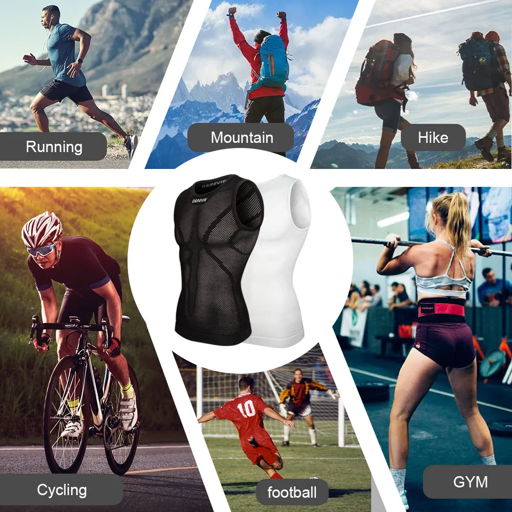 DAREVIE Cycling Vest Winter Compression Underwear Man Cycling Base Layer Men Summer Men's Cycling Vest Cool Dry Cycling Jersey