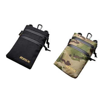 

ASDS-RIMIX Waist Bag Card Pockets Camouflage Outdoor Sport Nylon Outdoor Long Bag