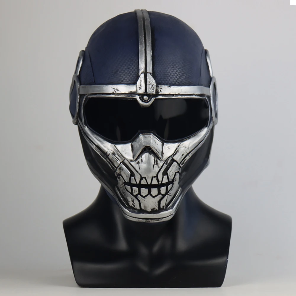 

Black Widow Captain America Taskmaster Mask Cosplay Superhero Anthony Masters Latex Masks Helmet Halloween Party Costume Props