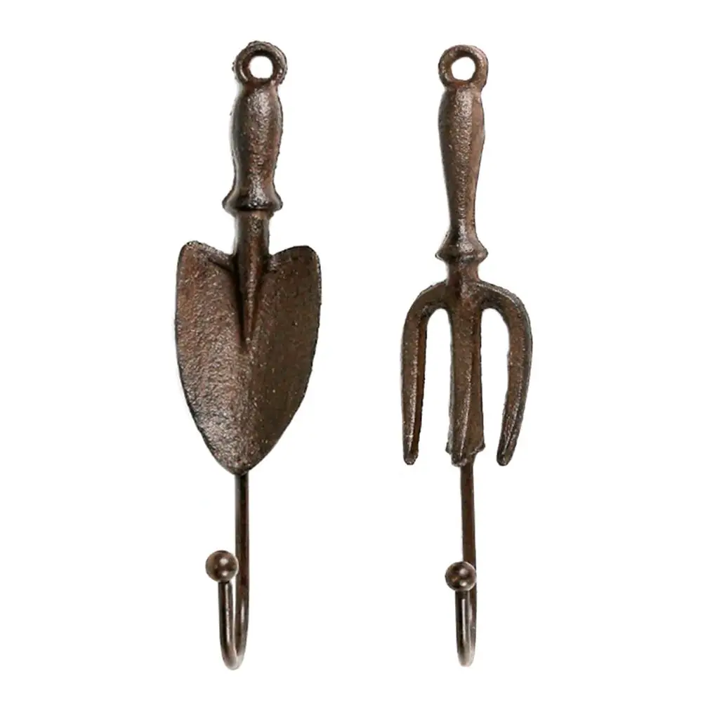 

Cast Iron Hanging Hook Wall Mounted Hooks Hanging Decor For Coats Bags Hats Towels Retro Style Pot Hanging Hook