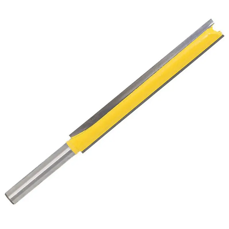 8 мм Shank-1Pcs, твердосплавный фрезерный станок с ЧПУ, деревообрабатывающий фрезерный станок, Гравировальный инструмент по дереву, 2 флейты прямой бит, Обрезной нож