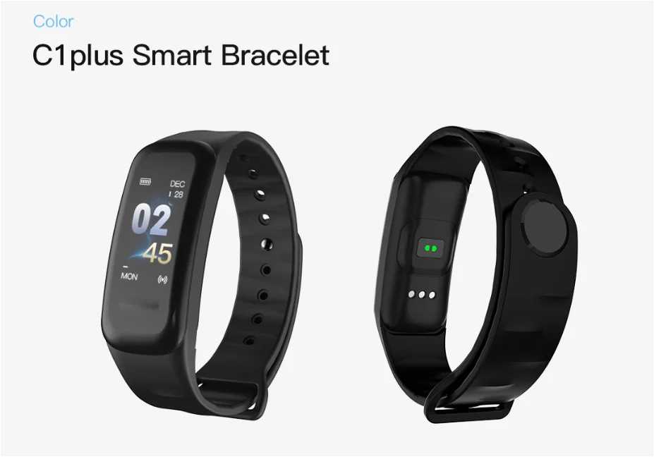 C1Plus mart часы браслет напульсники красочный экран монитор сердечного ритма сна кровяное кислородное кровяное давление ip67водонепроницаемый