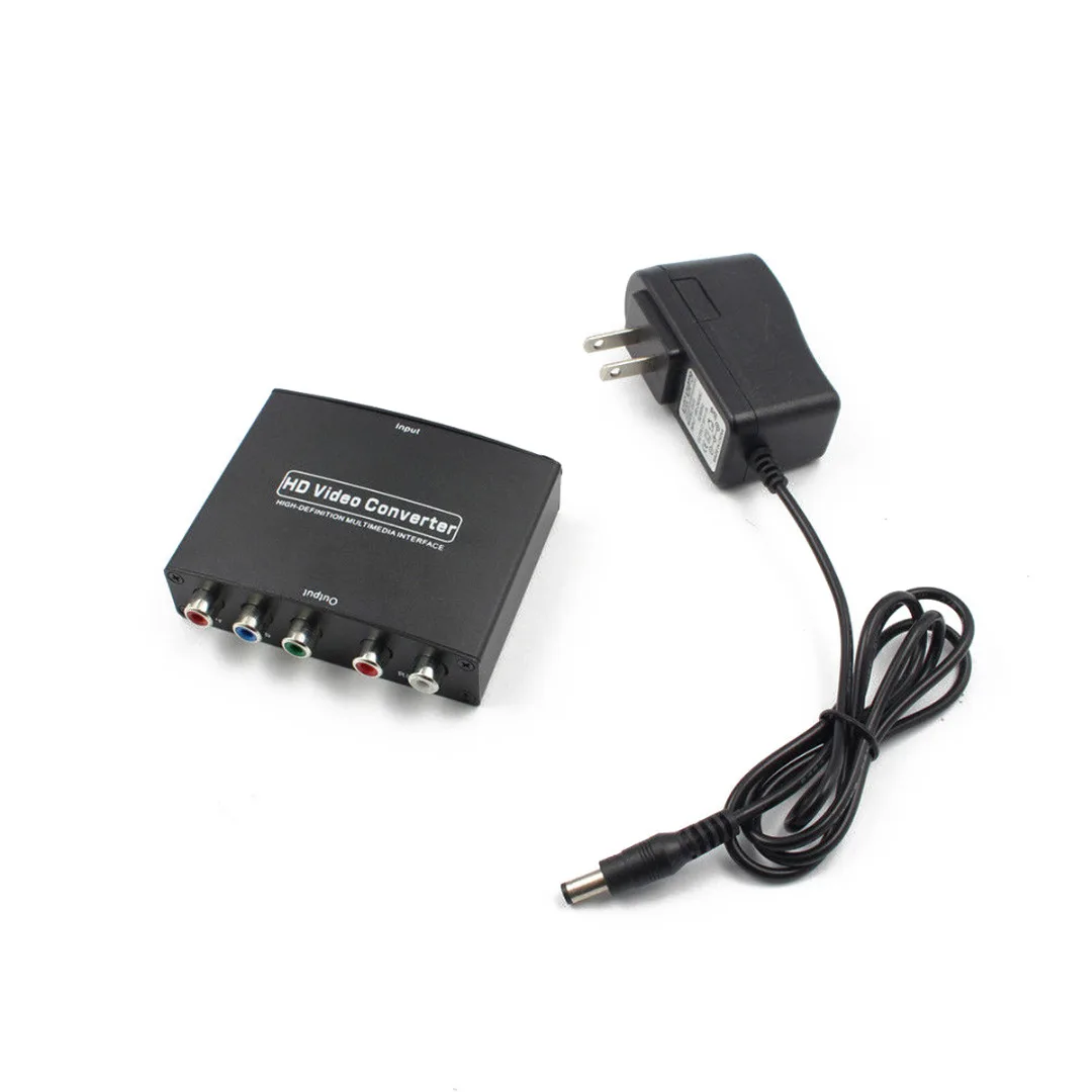 1080P 4K HDMI к 5RCA RGB компонент YPbPr видео+ R/L аудио адаптер конвертер для HD проекторов Xbox 360 Xbox One