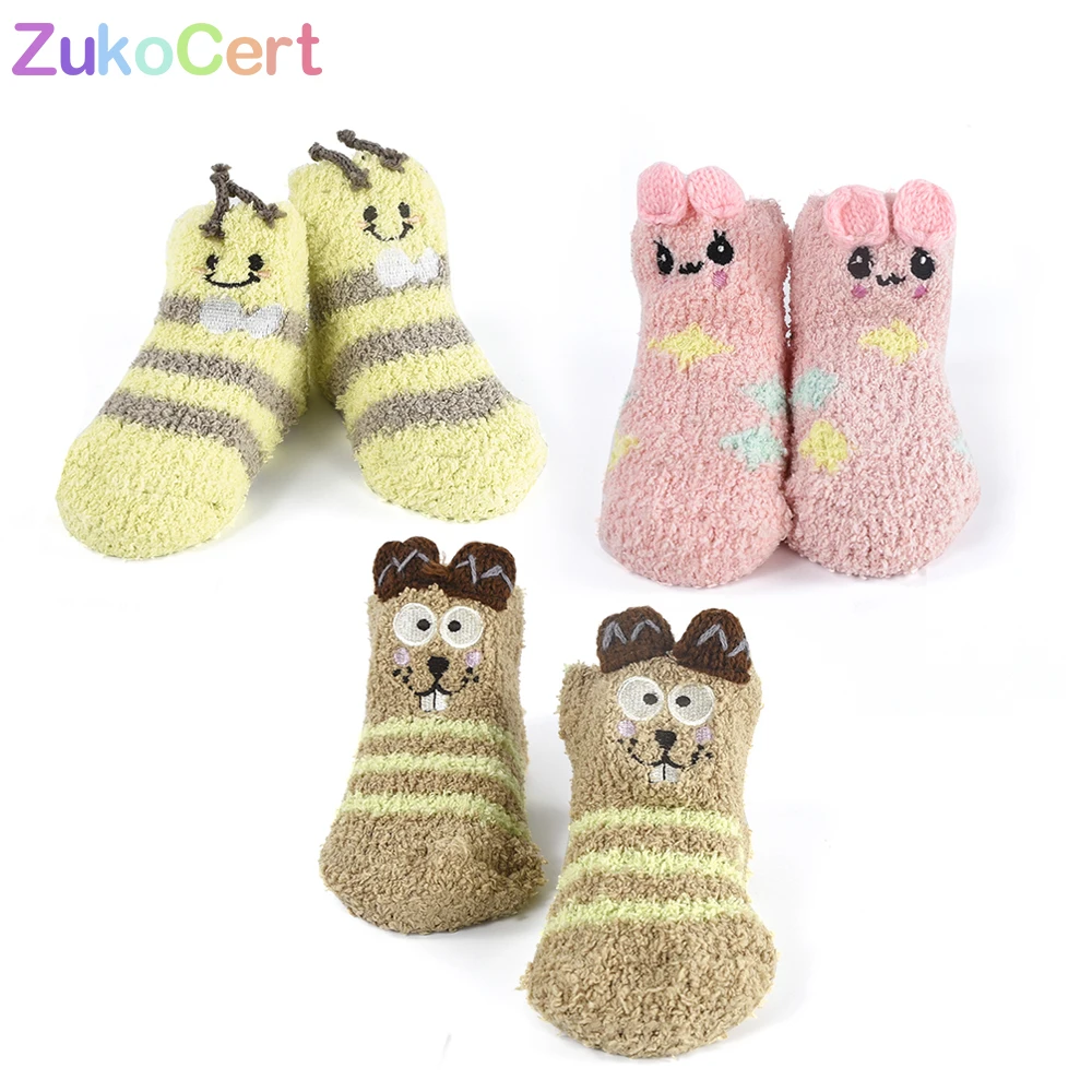 8 стилей носки для малышей с изображением животных Kawaii детские подарок на день