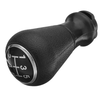 

1 Set 5 Speed Manual Car Gear Shift Knob With Gear Shift Knob Sleeve Adapter Lever For Peugeot 106 206 306 406 806 107 207 307