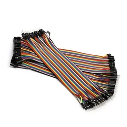 Câbles Dupont 120 broches, 10cm, mâle à mâle, femelle à femelle, pour Arduino, KIT de bricolage 