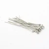 200pcs/lot 25 30 40 50mm Colorful Metal Ball Head Pins Needles For Jewelry Findling Making Diy HandWork Accessories Wholesale ► Photo 3/6
