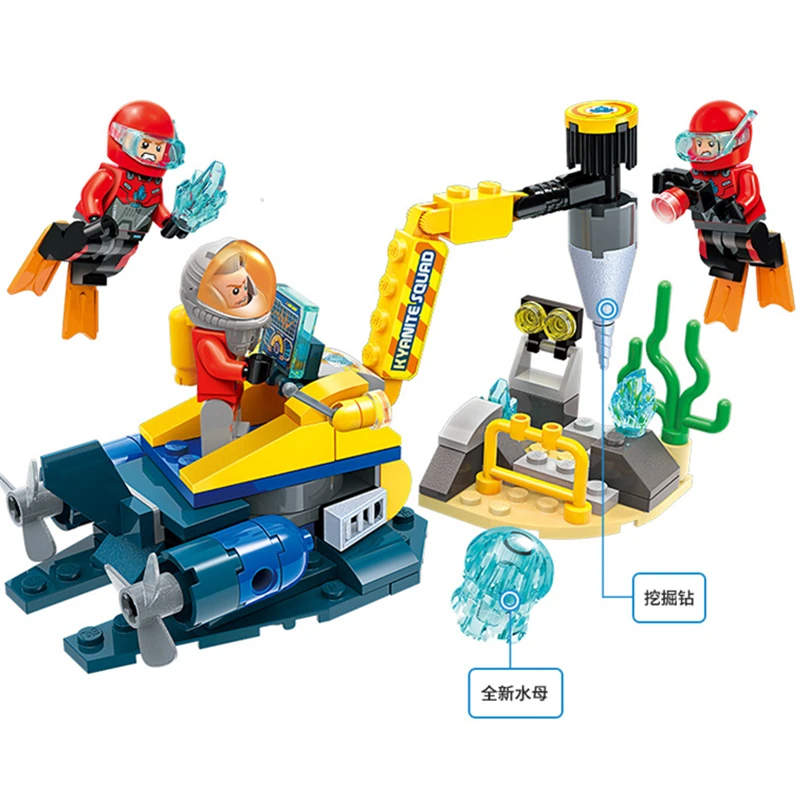 ENLIGHTEN-Diving-Spar-Team-Mining-Drilling-Machine-Boat-Building-Blocks-Sets-Bricks-Model-Kids-Toys-Compatible (2)