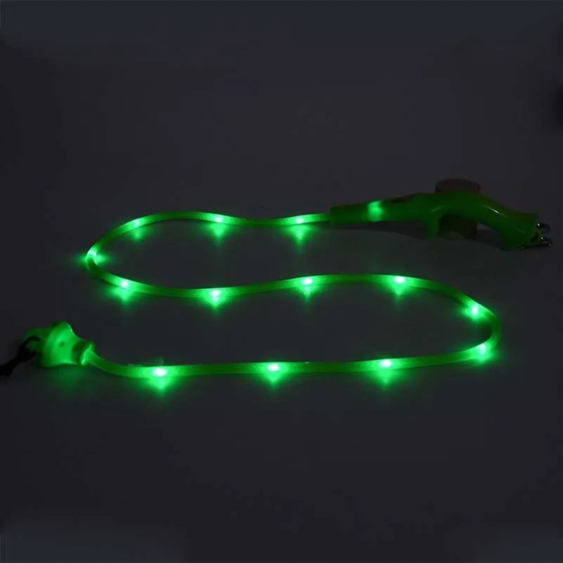 USB Дата зарядка товары для домашних собак светодиодные лампы люминесцентные поводки товары