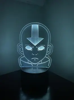 

Cigaravatar The Last Airbender Smart Phone Control for Teenager Indoor Night Light Bright Base Touch Sensor Coloful with Remote