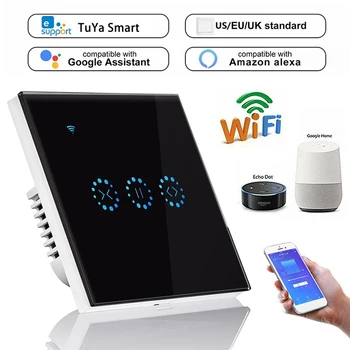 

WiFi Electric Touch Curtain Switch For Mechanical Blinds TUYA Voice Control Home Automation Work With eWeLink Alexa Google Home