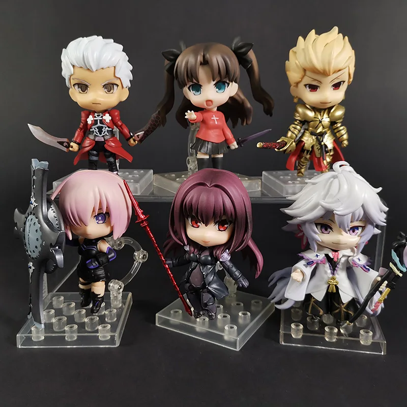 Fate/Stay Night Saber 77 50 387 Gilgamesh 410 Mash Kyrielite 664 Tohsaka Rin 409 Archer 486 версия экшн-фигурки модели