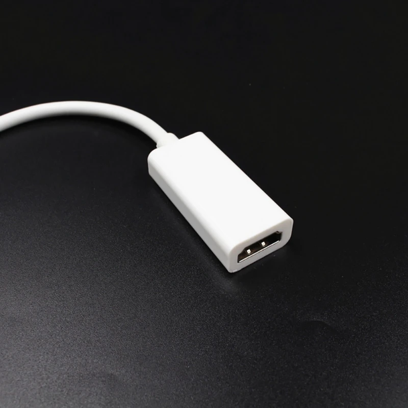 Шнур аудио адаптер Шнур Дисплей порт конвертер для Macbook Mini DP горячего подключения видео 1,4 кабель конвертер разъем