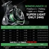 SeaKnight Brand WR III Series 5.2:1 Fishing Reel Carbon Fiber Drag System 17lbs Max Power Spinning Wheel Fishing Coil 2000-4000 ► Photo 2/6