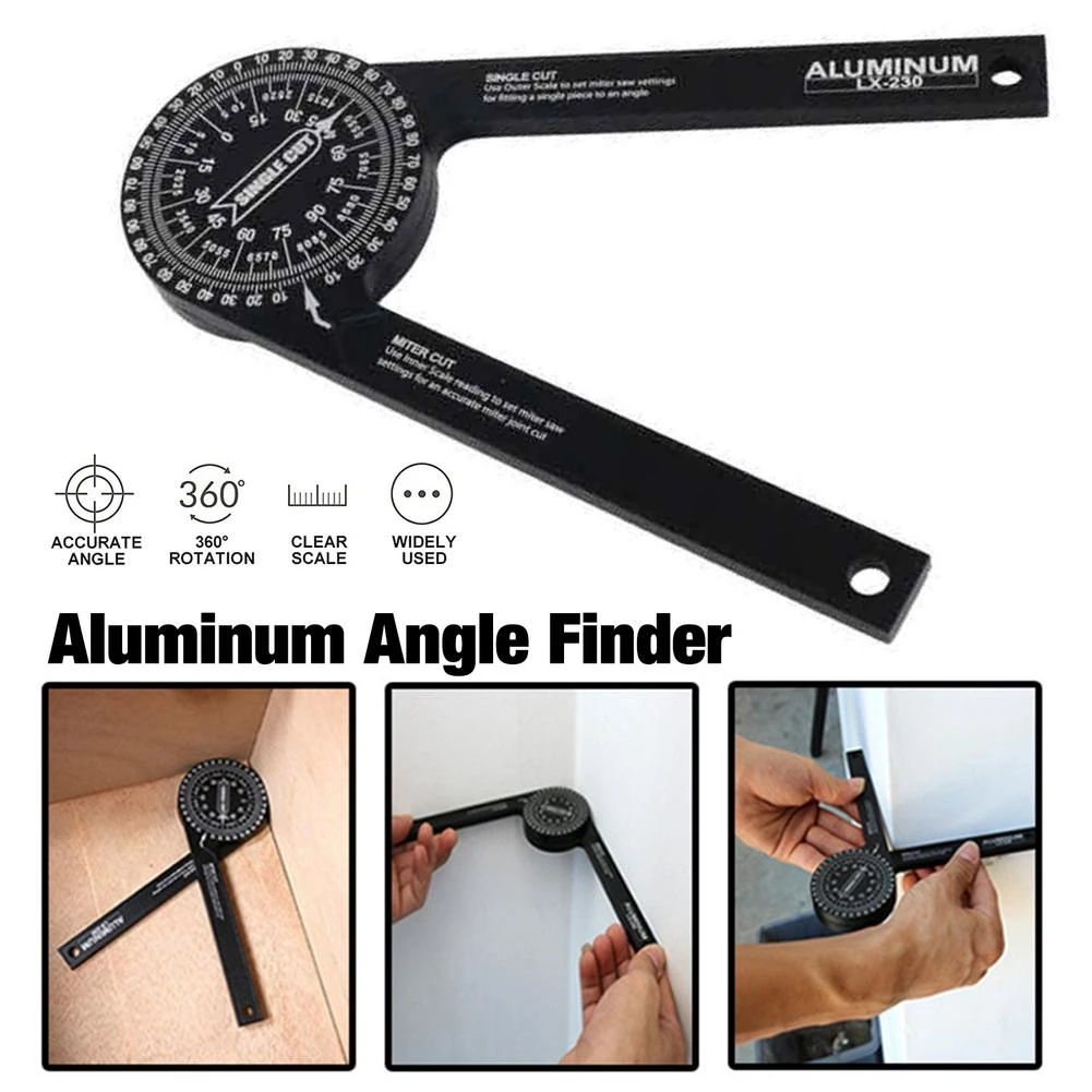 Accurate Miter Saw Protractor Goniometer Measuring Ruler Tool Angle Finder Accurate Miter Saw Protractor Goniometer Measuring Ruler Tool Angle Finder
