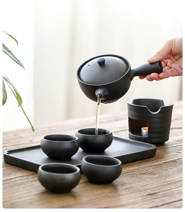 Стиль японский стиль чайный поднос керамический чайный набор кунг-фу бамбуковый чайный поднос чай Тай Вэнь чайный набор