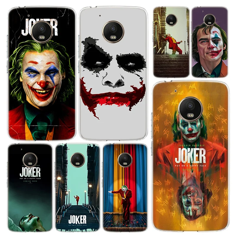 Чехол для телефона The joker 2019 Super Heros чехол Motorola Moto G8 G7 G6 G5S G5 G4 E6 E5 E4 X4 Play Plus Power + One Action