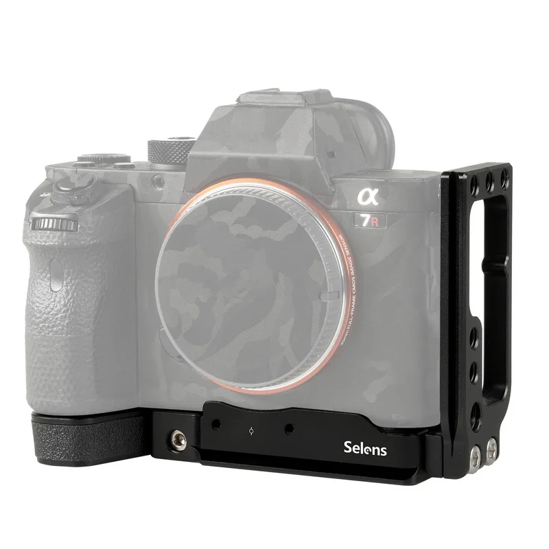 Кронштейн L-образный Selens A72 A7R2 A7S3 A7R3 A73 A9 для камеры Sony A7ii A7Riii A7iii A7Siii корпус из