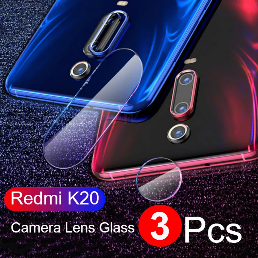 

3PCS Camera Len K20 Pro Tempered Glass for Xiaomi Mi 9T Pro Lens Protective Screen Protector Redmi 7A CC9 CC9e Film A3 lite 9t