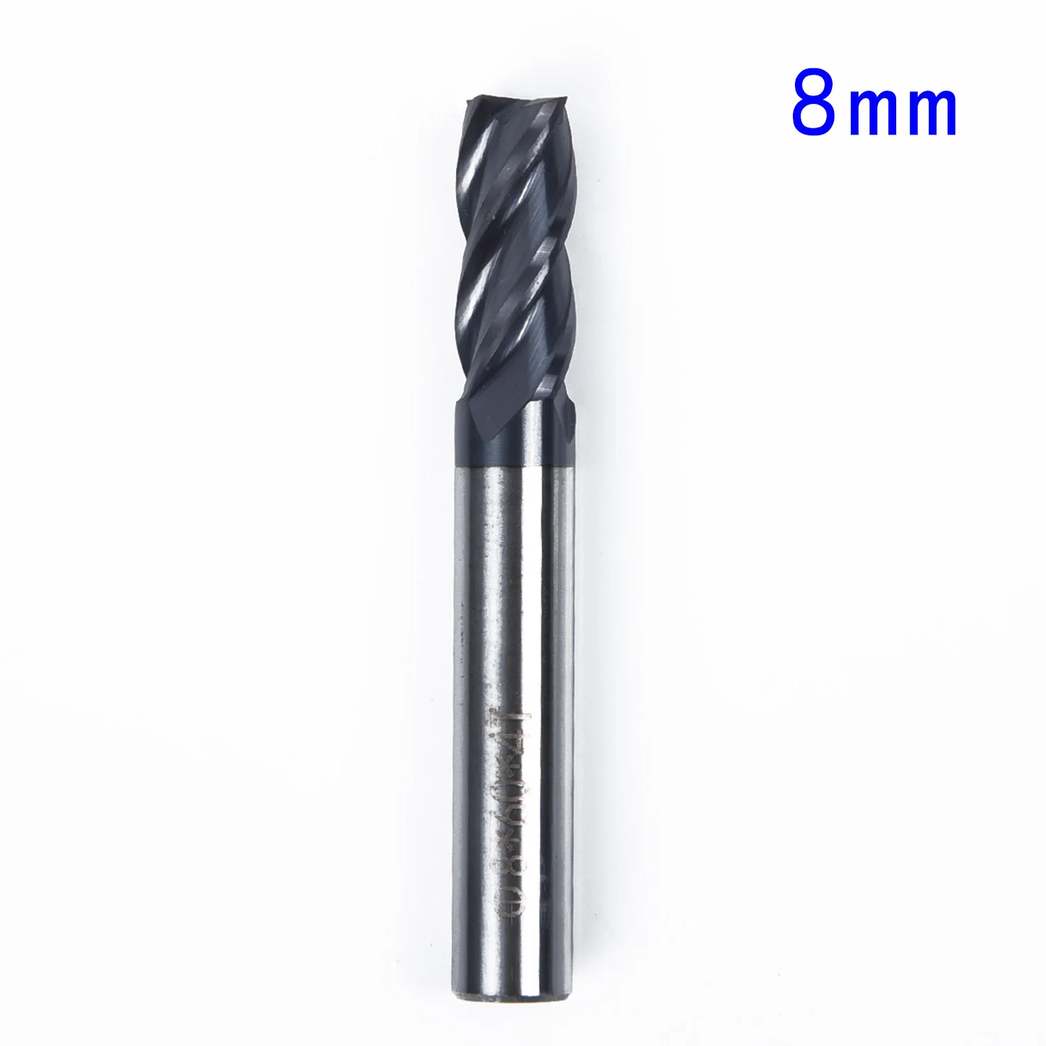 Solid Carbide Straight Shank 4 Flutes End Mill CNC Milling Cutter Drill Bit