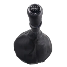 Botão do deslocamento de engrenagem do carro 5 / 6 velocidade alavanca engrenagem vara gaiter boot capa para vw transportr t5 t5.1 t6 2003 2005-2015