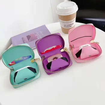 

Luxury design universal case for bluetooth earphone AP 1 2 3 pro shockproof protective cover hook clasp keychain anti lost