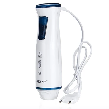 

SOKANY 3 in 1 Electric Food Blender 2 Speeds 1000W Food Milk Dough Blender Kitchen Hand Mixer Egg Beater EU Plug