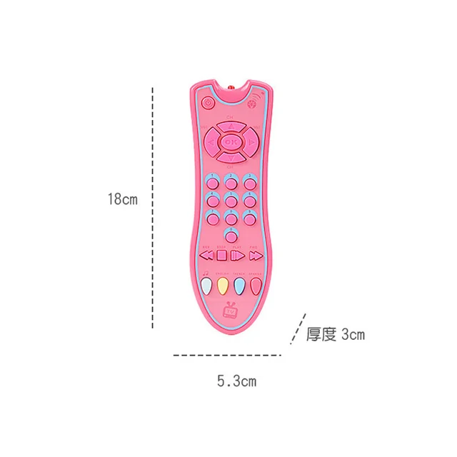 Baby Toys Smart Mobile Phone TV Remote Control Car Key Early Educational Toys Electric Numbers Learning Toy for Baby Stop Crying 2