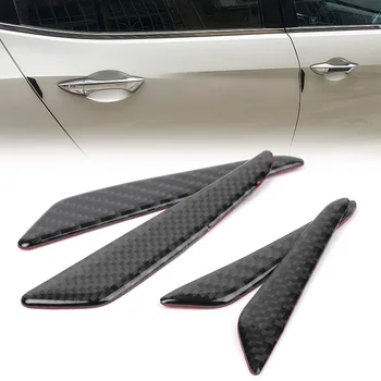 

Car Door Protective Strip Anti-collision For Mercedes Benz Universal Carbon Fiber 4Pcs/Set