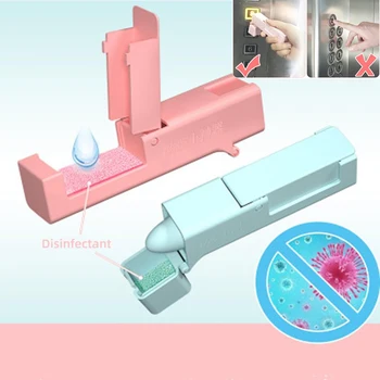 

Portable Press Hand Stick Self-sterilizing And Preventing Secondary Contact Tools Creative Protective Equipment