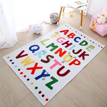 

26 English Color Alphabet Carpet Children's Play Mats Non-Slip Crawling Mat Home Decoration