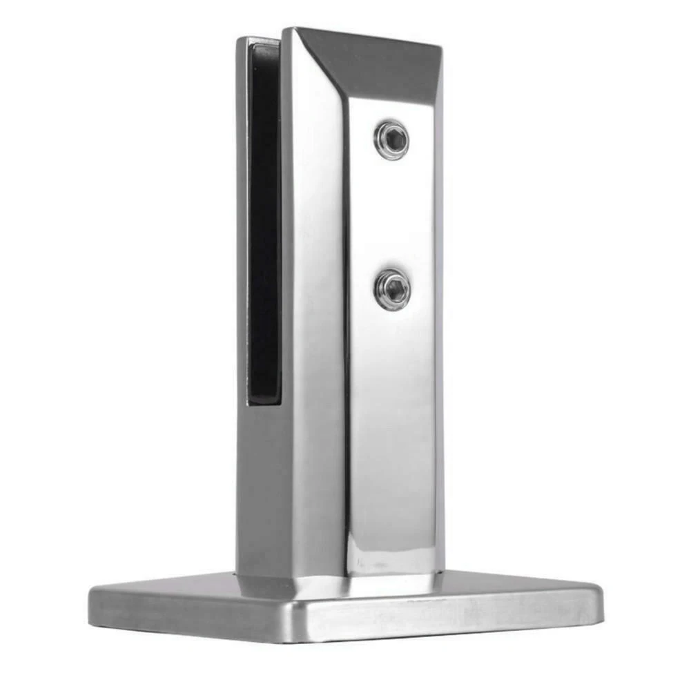 

Heavy Duty Stainless Steel Glass Pool Fence Clip Floor Glass Stand Fixed Fittings Clamp PI669