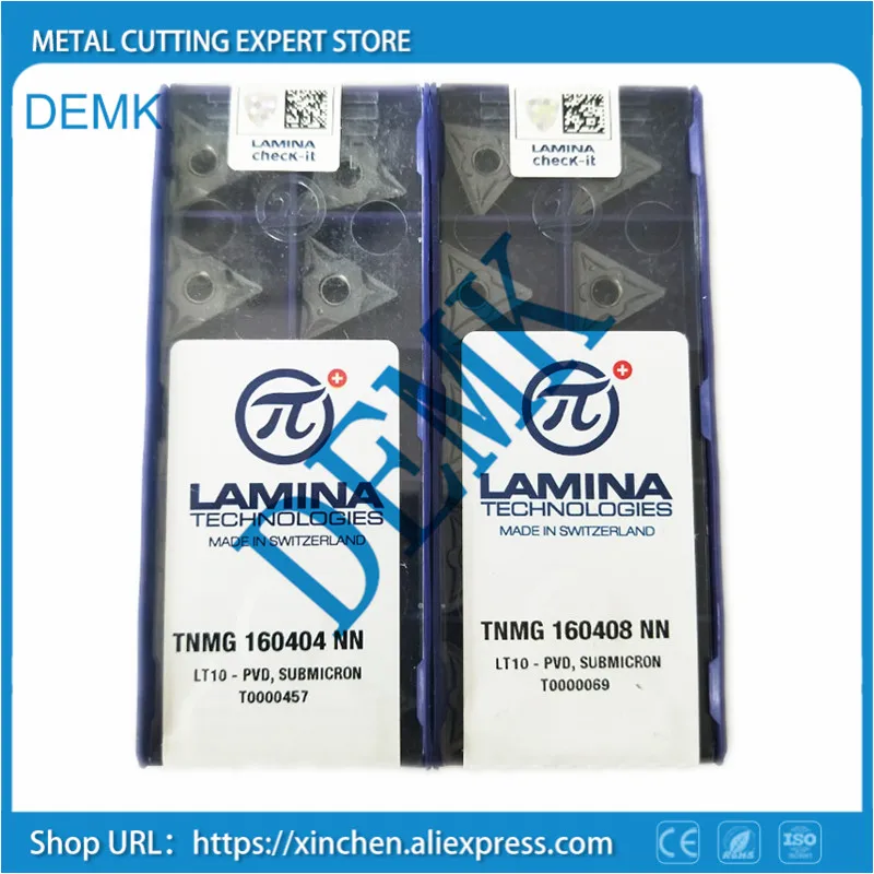 100% Оригинальный TNMG160404 TNMG160408 NN LT10 LAMINA токарный станок с ЧПУ твердосплавные лезвия